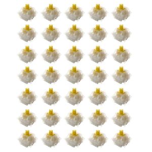 Gateron G Yellow Pro Switch Pour Clavier Mécanique Pré Lubrifié,35pcs - Neuf