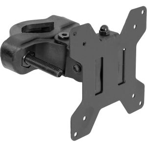 MOUNT-POLE01 Support Universel en Acier avec Plaque VESA Amovible de 75 mm et 100 mm, Convient aux écrans jusqu'à 30"", Noir - Neuf