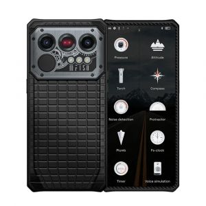 IIIF150 Raptor 5G T&eacute;l&eacute;phone Portable Incassable, 16Go+512Go Noir - Neuf