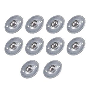 10Pcs CY-16B 5/8 pouces roulement acier roller bille bride convoyeur fer unit&eacute; - Neuf
