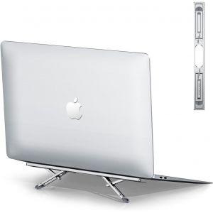 Support pliable pour ordinateur portable - R&eacute;glable en hauteur - Support pour ordinateur portable - Support pour ordinateur portable de bureau - Compatible avec MacBook Air Pro, Dell, HP, - Neuf