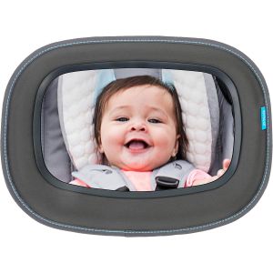 Munchkin Miroir De Si&egrave;ge Auto In-Sight B&eacute;b&eacute; | Miroir De Voiture Grand Angle Pour B&eacute;b&eacute;s & Tout-Petits Face &Agrave; L'arri&egrave;re | 100 % Incassable & Test&eacute; En Cas De Collision | Accessoires De Voyage - Neuf