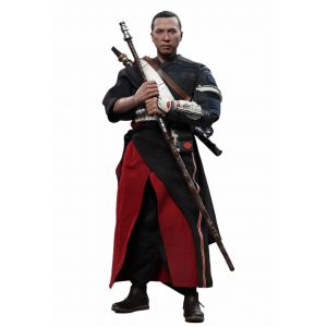 Figurine Hot Toys Mms402 - Rogue One : A Star Wars Story - Chirrut Imwe - Standard Version - Neuf