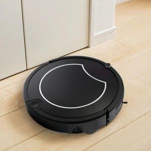 Robot Aspirateur Intelligent Écran Tactile Silencieux Pour Sols Tous Types Noir YONIS - Neuf