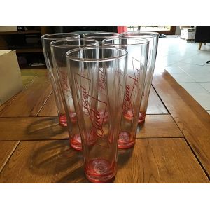 Lot De 6 Verres Bud 50 Cl, Neuf Et Officiel - Neuf