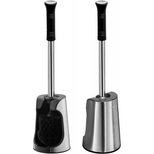 lbgwp60-De Toilette Avec Séchage Rapide Support, Des Poils En Plus Efficaces, Acier Inoxydable+Abs (Poils En Nylon, Noir) - Neuf