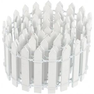Mevronisshop-Cl&ocirc;ture Miniature De Jardin F&eacute;&eacute;rique En Bois De 99,1 Cm &Agrave; Faire Soi-M&ecirc;me, Cl&ocirc;ture En Bois Pour Accessoires De Jardin F&eacute;&eacute;rique, Maison De Poup&eacute;e, D&eacute;coration De Pot De Fleurs - Neuf