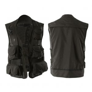 Gilet Multi-Poches Ext&eacute;rieur Travelers Fly Fishing Photography Veste &Agrave; S&eacute;chage Rapide (Vert,Xxl) - Neuf