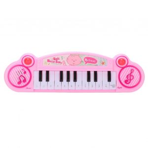 Piano Electronique Pour Enfants, 12 Touches, Orgue Electronique, Instrument De Musique, Jouets Pour Enfants De Plus De Trois Ans, Rose - Neuf