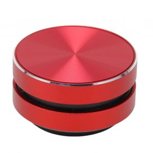 Enceinte Bluetooth a conduction osseuse, mini enceinte magnetique stereo sans fil, portable, pour la maison et l'exterieur, rouge - Neuf