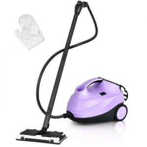 Nettoyeur Vapeur Balai Polyvalent COSTWAY - 2000W - Réservoir 1,5L - 19 Accessoires - Pression 4,0BAR - Violet - Neuf