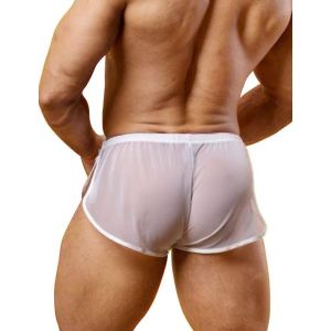 Uaa-Shorts À Fourche Taille Basse Pour Hommes Shorts De Boxe Décontractés Exotiques - Neuf
