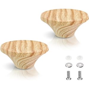 Kalanka-2 Pcs Bouton De Couvercle, Poignée Casserole Universelle, Boutons De Couvercle De Casserole, Ustensiles De Cuisine Remplacement Boutons, Bouchons Poignées De Rechange - Neuf