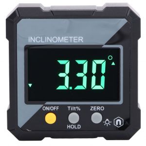 XYONG Detecteur d'angle numerique, inclinometre magnetique haute precision, rapporteur electronique 4 x 90¡ã - Neuf
