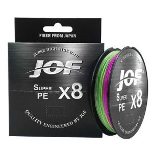 Jof 8 Brins Ligne De P&ecirc;che 150m 300m 500m Ligne De P&ecirc;che Multifilament Accessoires De P&ecirc;che Cordon Tress&eacute; Pour La P&ecirc;che &Agrave; La Carpe.Multi-Color.150m 100lb - Neuf