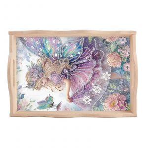 Bricolage De Diamant De L'art De La Plaque Kit Cr&eacute;atif &Agrave; La Main En Bois De La Mosa&iuml;que Du Plateau Avec Num&eacute;rot&eacute;e Design, Artisanat, Fournitures Comprises - Neuf