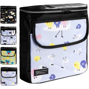 Kal-Sacoche De Vélo Pour Enfant - Sac De Guidon De Vélo Étanche Pour Enfants - Pour Draisie, Tricycle, Scooter - Panier De Vélo Pour Enfants - Sac De Guidon De Vélo - Ajustement Universel (Canard) - Neuf