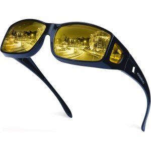 Lunettes De Vision Nocturne Polaris&eacute;es Pour La Conduite - Pour Homme Et Femme - Neuf