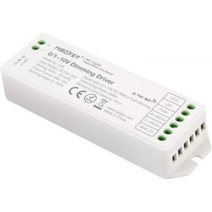 Milight Miboxer Dimming Led Lights,Support 0 10v,10v Pwm,Push Dimming 2.4g Remote Et Smartphone App Contrôlable Dc12v / 24v Max 12a,6 Fonctions En 1,Ls4 - Neuf