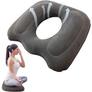 Coussin Orthop&eacute;dique,Coussin D'assise Gonflable,Coussin De Si&egrave;ge Orthop&eacute;dique,Coussin Coccyx Pour Chaise De Bureau,Pour Douleurs Au Coccyx Et Au Fessier,H&eacute;morro&iuml;des,Grossesse,Coussin Kyste - Neuf