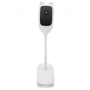 Babyphone Wi-Fi 1080p, Detection De Temperature Et De Mouvement, Vision Nocturne, Audio Bidirectionnel, Videosurveillance Domestique, Prise 100-240 V (Uk) - Neuf