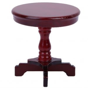 Table ronde miniature vintage pour maison de poupee 1:12 (#2) - Neuf