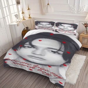 Parure De Lit 3 Pieces My Wonwin - 1 Housse De Couette + 2 Taies D'oreiller, Parure De Lit Originale Et Esthétique À Motif Animal, Ideal Pour La Decoration D'une Chambre D'amis, Do - Neuf