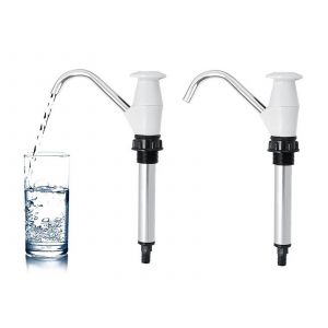 Lot De 2 Pompes Manuelles Pour Robinet D'&eacute;vier De Caravane - Blanches - Neuf