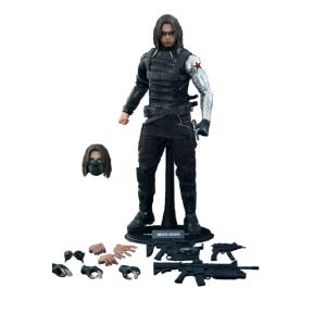 Figurine Hot Toys Mms241 - Marvel Comics - Captain America : The Winter Soldier - Winter Soldier - Neuf