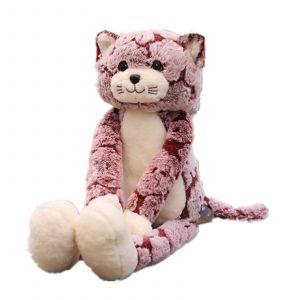 Peluche de chat pour poupee endormie, grande taille, pour chambre d'enfant, coussin calin, canape, chambre a coucher, machine a griffes, raisin violet, 70 cm - Neuf