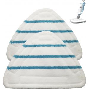 4 Chiffons Pour Balai &Agrave; Vapeur Balai &Agrave; Vapeur, Chiffons De Rechange Lavables Triangulaires Pour Nettoyage Du Sol En Microfibre, Tapis De T&ecirc;te Pour Balai &Agrave; Vapeur, Lave-Vapeur - Neuf