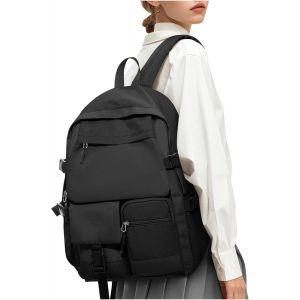 Sac a Dos Scolaire Fille Lycee Ados Sac à Dos Collège École Cartable Sac a Dos Ecole Daypack School Backpack Women Léger Sacs à Dos pour l'école 14 Pouces Sacs Ados Scolaires Garçon Bookbag[T590] - Neuf