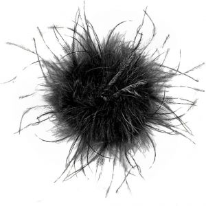 Kjdal-Broche Plume Pour Femme-Broche En Plume D'autruche-Tiare-Manchettes De Poignet-Manches-Plume-Broche-Fleur-Bouquet-Manchette Pour Carnaval,Cosplay,Fête - Neuf