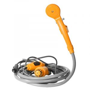 Douche Portable De Camping Avec Pompe &Eacute;lectrique Rechargeable - Neuf