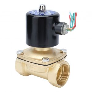 XYONG Electrovanne electrique 2W-400-40, electrovanne a membrane normalement fermee en cuivre, 110 V CA - Neuf