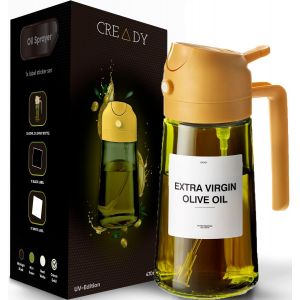 Eryi-Spray Huile Cuisine 470 Ml | Vaporisateur Huile Spray 2-En-1 | Spray Huile Cuisine Air Fryer | Spray Huile D'olive | Pulvérisateur Huile Cuisine | Vaporisateur Huile Cuisine | Oil Spray - Neuf