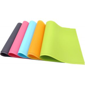 10 tapis de r&eacute;frig&eacute;rateur (29 x 45 cm), adapt&eacute;s comme tapis de tiroir, tapis antid&eacute;rapants, tapis de placard, tapis &agrave; chaussures, sets de table - Neuf