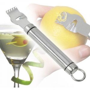 Pro-Tools &amp Soft Grip Tools Zester Zester R&acirc;per, Avec Couteau Canelle, Acier Inoxydable, 21 Cm - Neuf