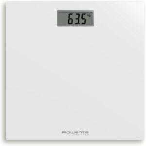 Premiss Balance P&egrave;se-Personne Num&eacute;rique En Verre Tremp&eacute;, 30 X 30 Cm, Max 150 Kg, Ultra Mince, Graduation De Pr&eacute;cision Chaque 100 G, Fonctions Intelligentes, Grand &Eacute;cran, Blanc, Bs1401 - Neuf
