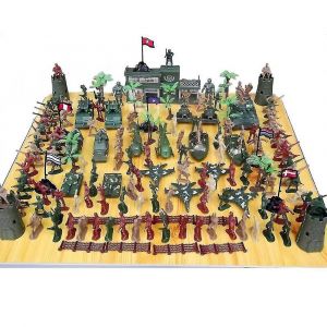 Ensemble De Jouets Militaires, Sc&egrave;ne De Table De Sable De La Seconde Guerre Mondiale, Mod&egrave;le De Soldat - Neuf
