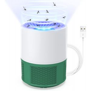 KALANKA-Destructeur d'insectes électrique USB, piège à Mouches, piège à moustiques électrique, Lampe Anti-moustiques avec lumière, piège à Mouches à Fruits pour Cuisine, intérieur et extérieur (O) - Neuf