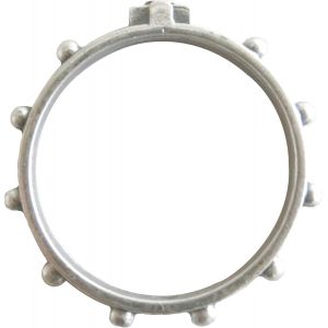 Kahfl-90.113.30 Bague Chapelet Chapelet En Acier Galvanisé Argenté Avec Croix Et Perles De 21 Mm De Diamètre,Small,Argent Sterling - Neuf