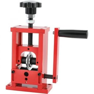 Pince &agrave; d&eacute;nuder manuelle - Machine &agrave; d&eacute;nuder les fils - Acier alli&eacute; - 1,5-25 mm - Rouge - Durable - Neuf