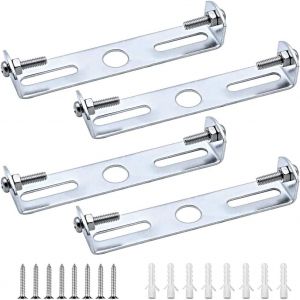 Kal-Jinxm 4 Pièces Plaque De Suspension Pour Plafonnier 90mm Pour Plaque De Montage Cache Base Monture Pour Suspension Lustre Plafonnier Décoration De Plafond - Neuf