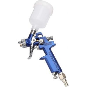 Multi-usage de l'Aérographe Jeu de Voiture Pistolet de Pulvérisation de Peinture à l'Huile Pneumatique par Gravité à l'Aérographe Européenne Connecteur de Type(1,0 mm) - Neuf