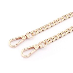 Bandouli&egrave;re En Cha&icirc;ne M&eacute;tallique De 120 Cm Pour Sac Bandouli&egrave;re, Boucle En Alliage De Zinc, Polyvalente Et Amovible. - Neuf