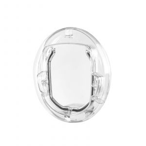 Moustiquaire Magnétique Pour Chien Et Chat, Grille Pc, Accès 4 Voies, Verrouillage Robuste, Panneau De Fermeture Rigide Inclus, 30 X 30 X 4 Cm, Transparent - Neuf