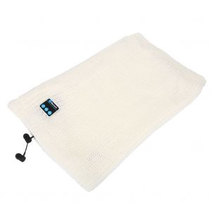 Nouveau Foulard Doux Et Chaud A La Mode, Cache-Cou Sans Fil Bluetooth (Blanc) - Neuf