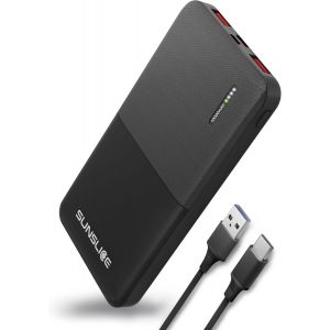 Gravity 10 Powerbank 10000mah - Batterie Externe Charge Rapide Usb-C,Usb-A - Compatible Avec Iphone 8/9/Xr/11/12/13/14/15/16/Se,Samsung,Huawei,Asus - Petite Batterie Portable Nomade Efficace - Neuf