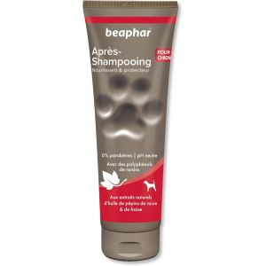 Jgd-Beaphar &iquest; Apr&egrave;s-Shampoing Premium Pour Chien &iquest; Extraits Naturels D&iquest;Huile De P&eacute;pins De Raisin & De Fraise &iquest; Nourrissant & Protecteur &iquest; Rend Le Poil Doux Et Brillant &iquest; Ph Neutre & Sans Parabens &iquest; 2 - Neuf